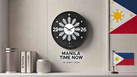 what time is it in the philippines|manila time now.